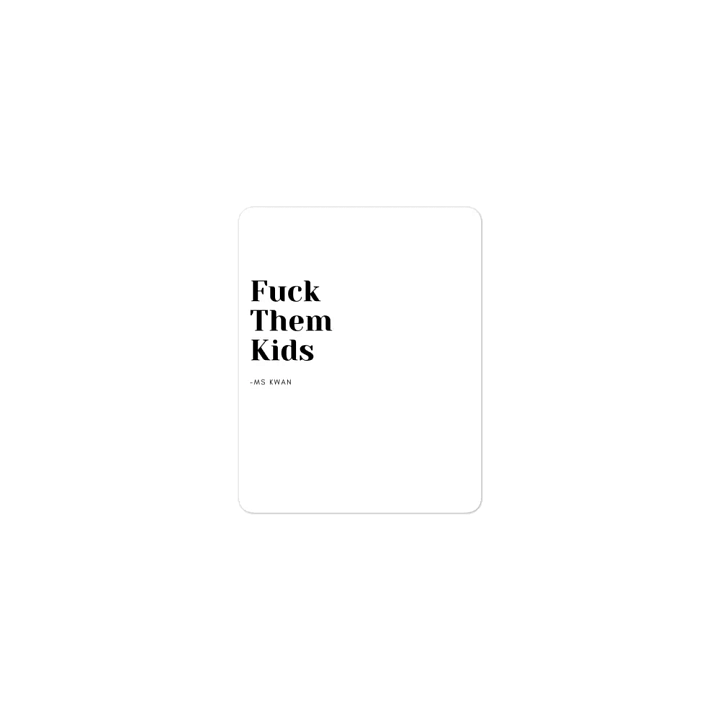 F Them Kids Magnet product image (1)