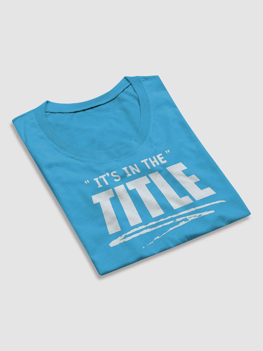 It's In The Title Ladies Triblend T-Shirt product image (32)