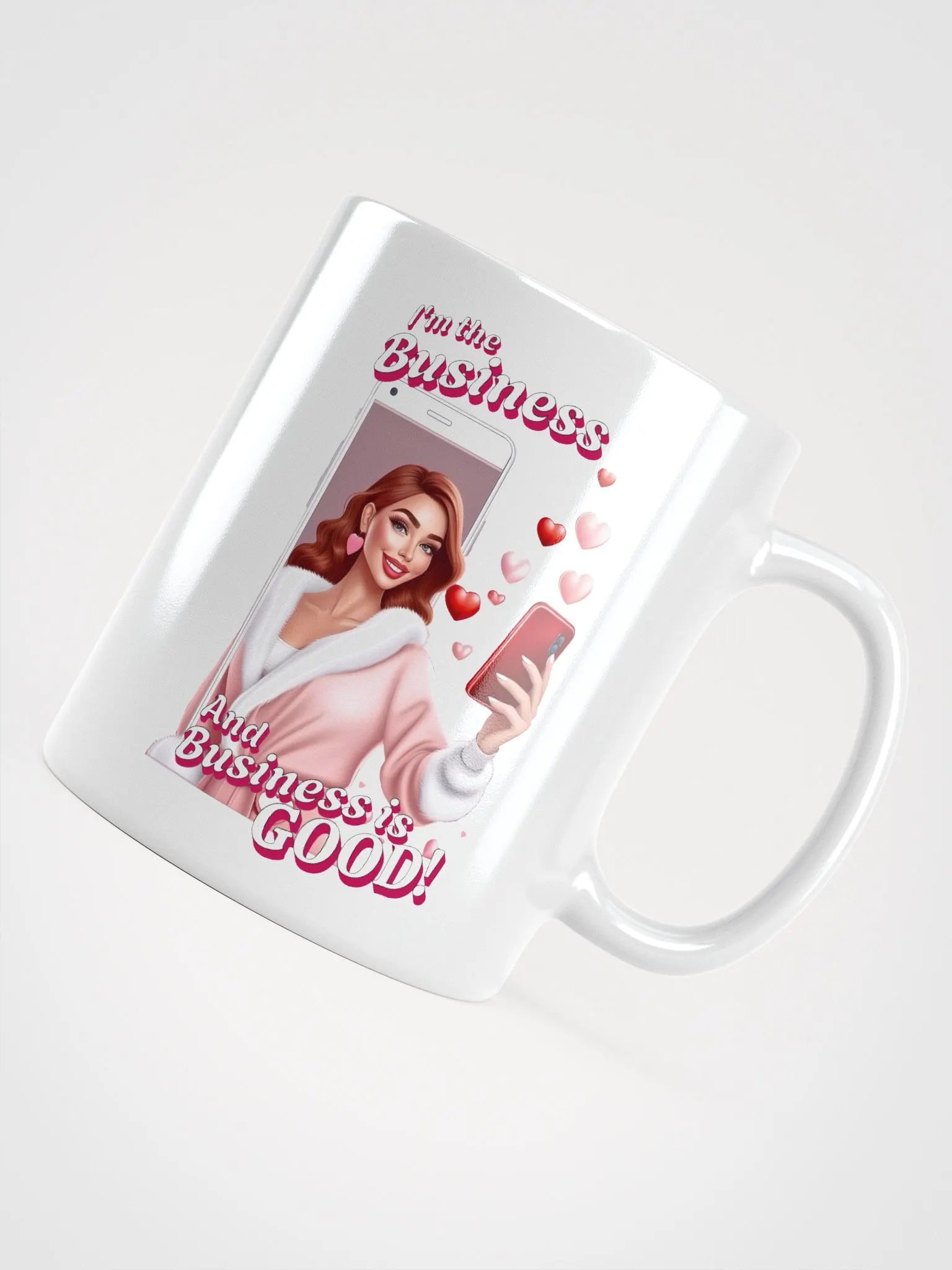 I'm The Business - Social Media Influencer - Coffee or Soup Mug - 11 oz - 15 oz - 20 oz - v6 product image (3)