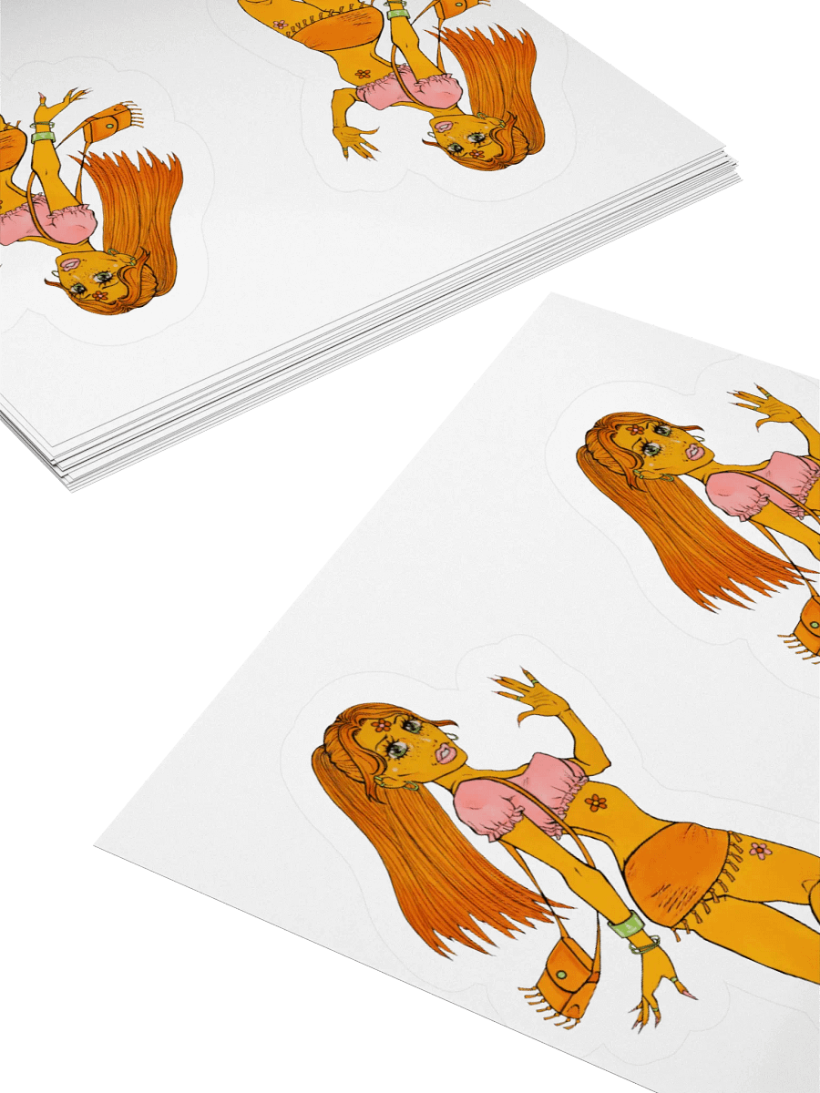 Pinuptober day 30 small stickers product image (4)