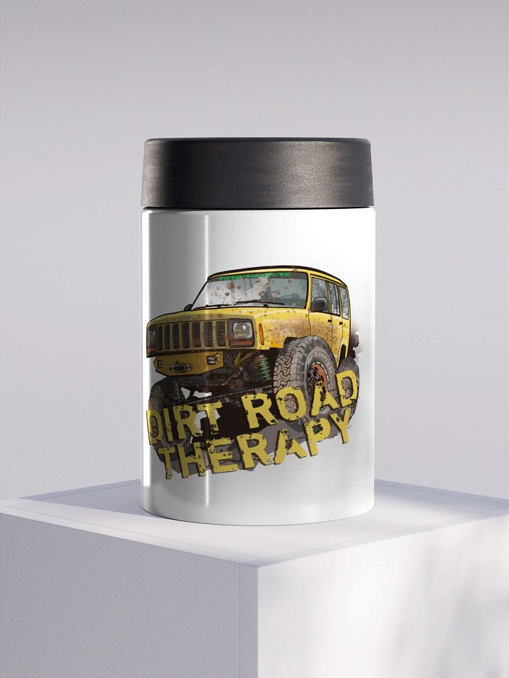 Stainless Koozie Dirt Road Therapy product image (2)