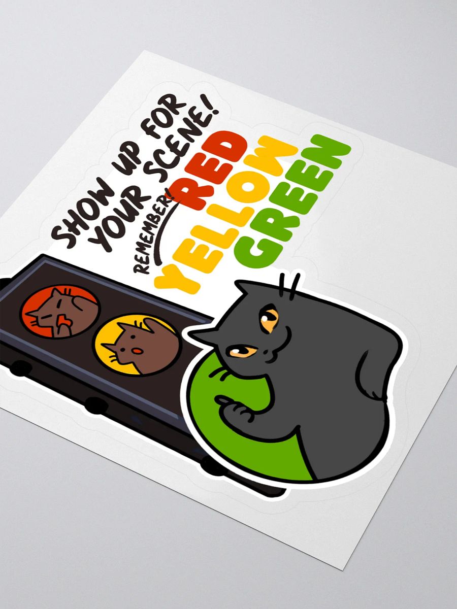 Red Yellow Green Sticker product image (3)