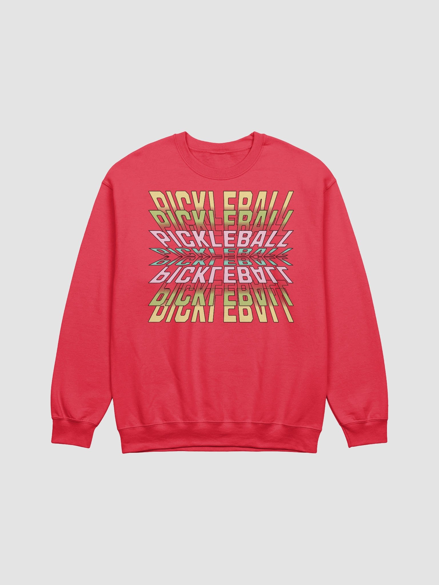 Pickleball Stacked Mirage Crewneck Sweatshirt product image (11)