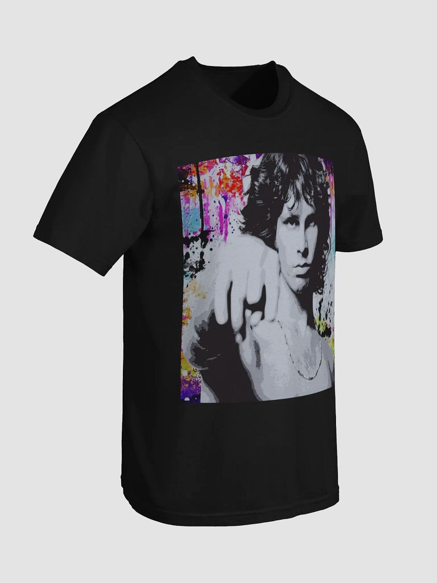 Jim Morrison T-Shirt – Color Splash Art | Black & White Pop Style | The Doors | The American Poet product image (7)