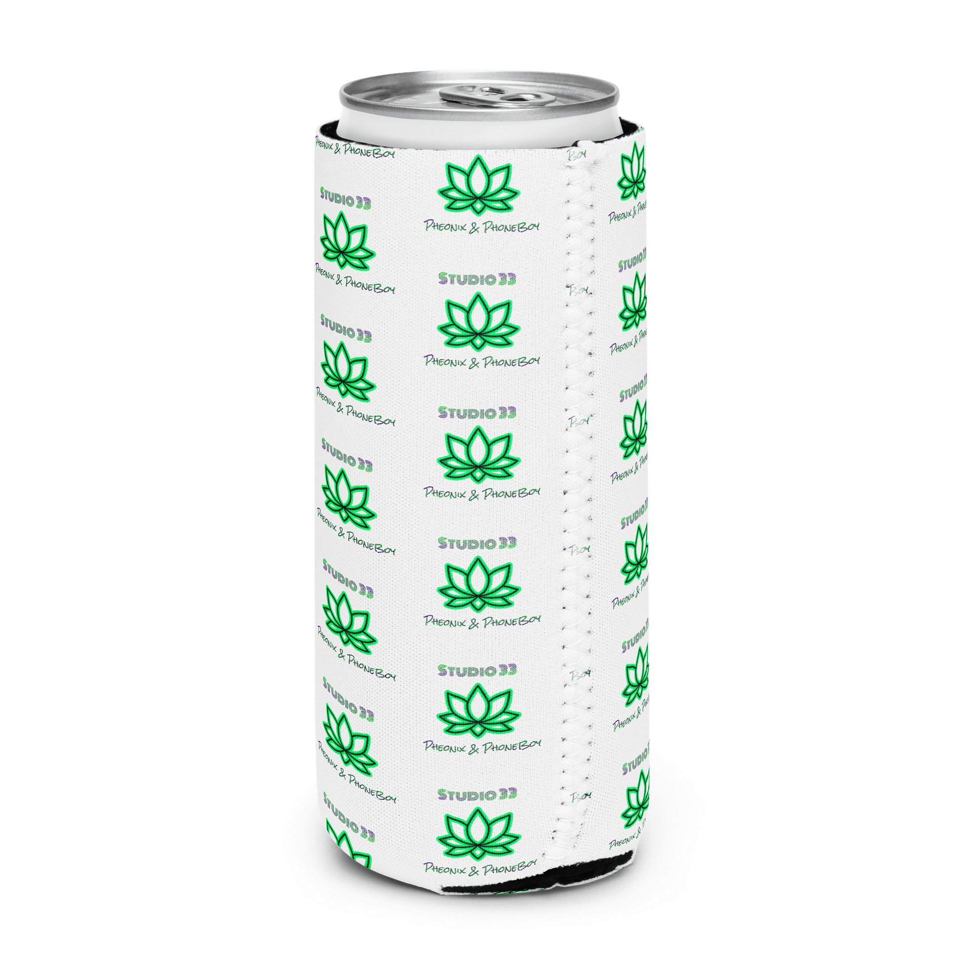 Studio 33 Multi-Logo Can Coozie product image (11)