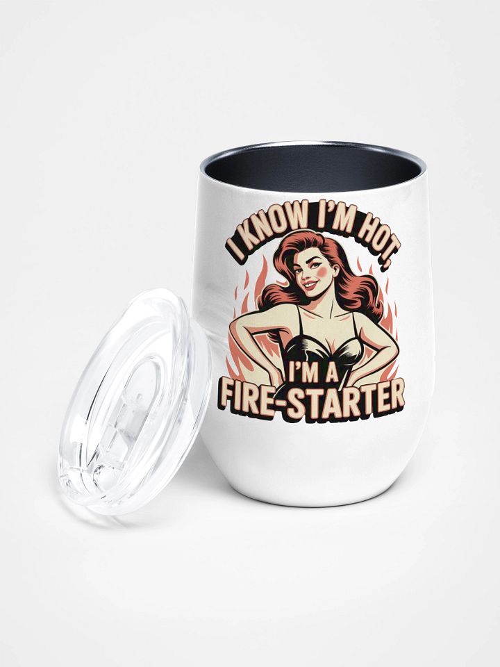I know I'm Hot Human Design Manifestor Women Tumbler product image (1)