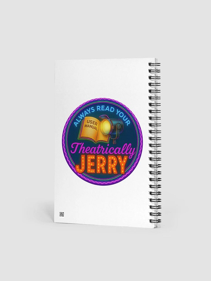 Limited Edition Theatrically Jerry Dual Logo Spiral Notepad product image (2)
