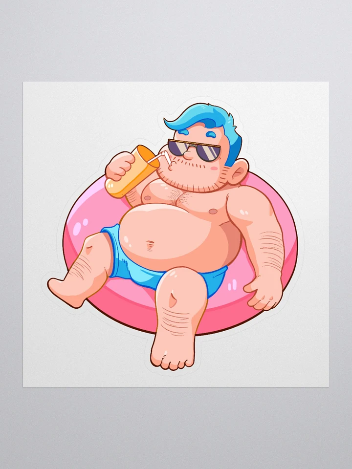 Stay Thirsty Moomoo Sticker product image (2)