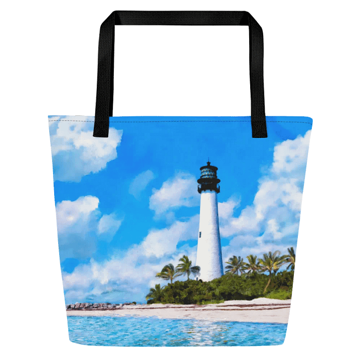 Cape Florida Lighthouse Tote Bag product image (1)
