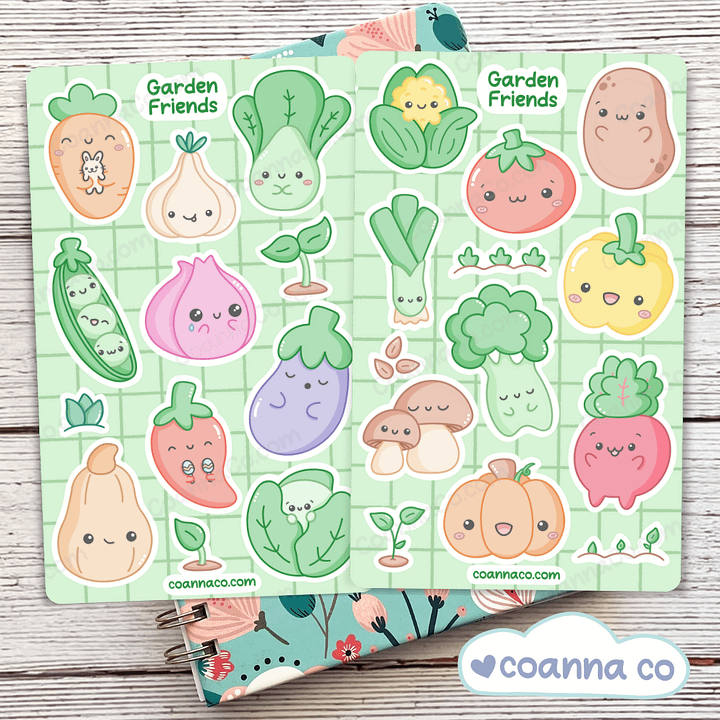 Garden Friends Sticker Sheet product image (3)