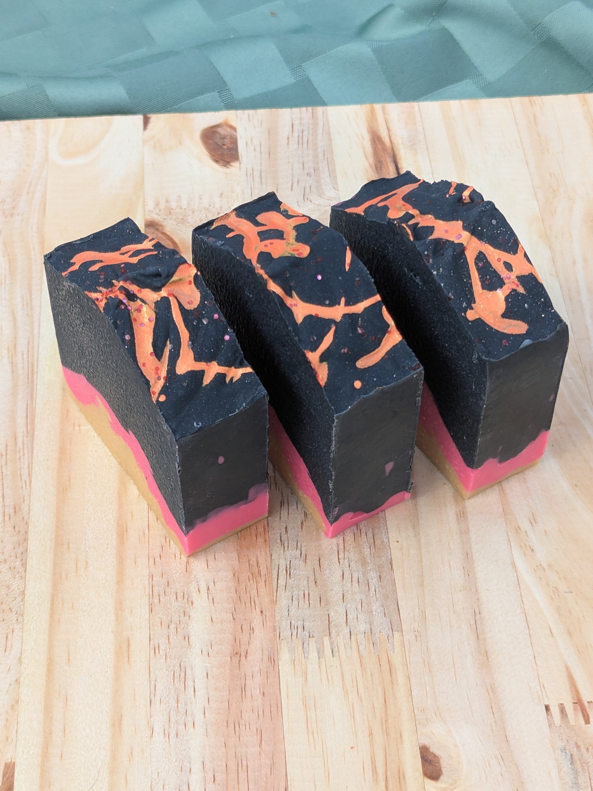 Volcano Cold Process Goat Milk Charcoal Soap product image (4)
