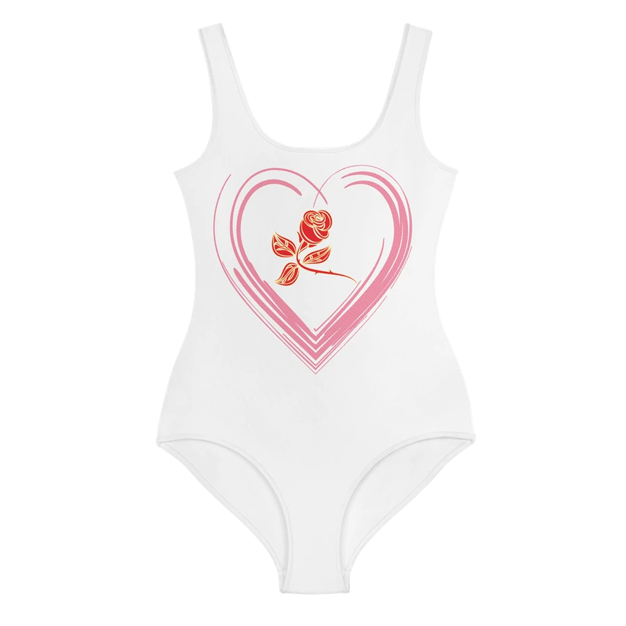 Golden Rose Heart Youth Swimsuit product image (1)