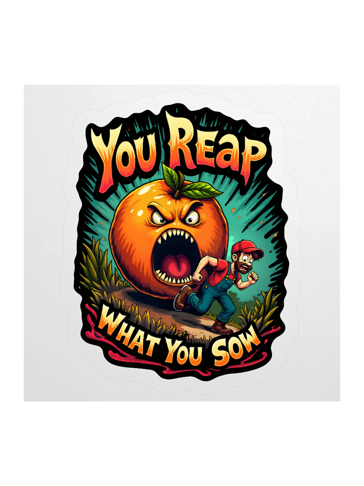 You Reap What You Sow Sticker product image (1)