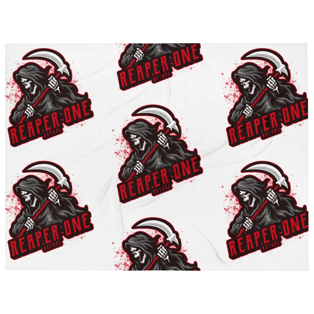 Reaper Logo Throw Blanket product image (1)