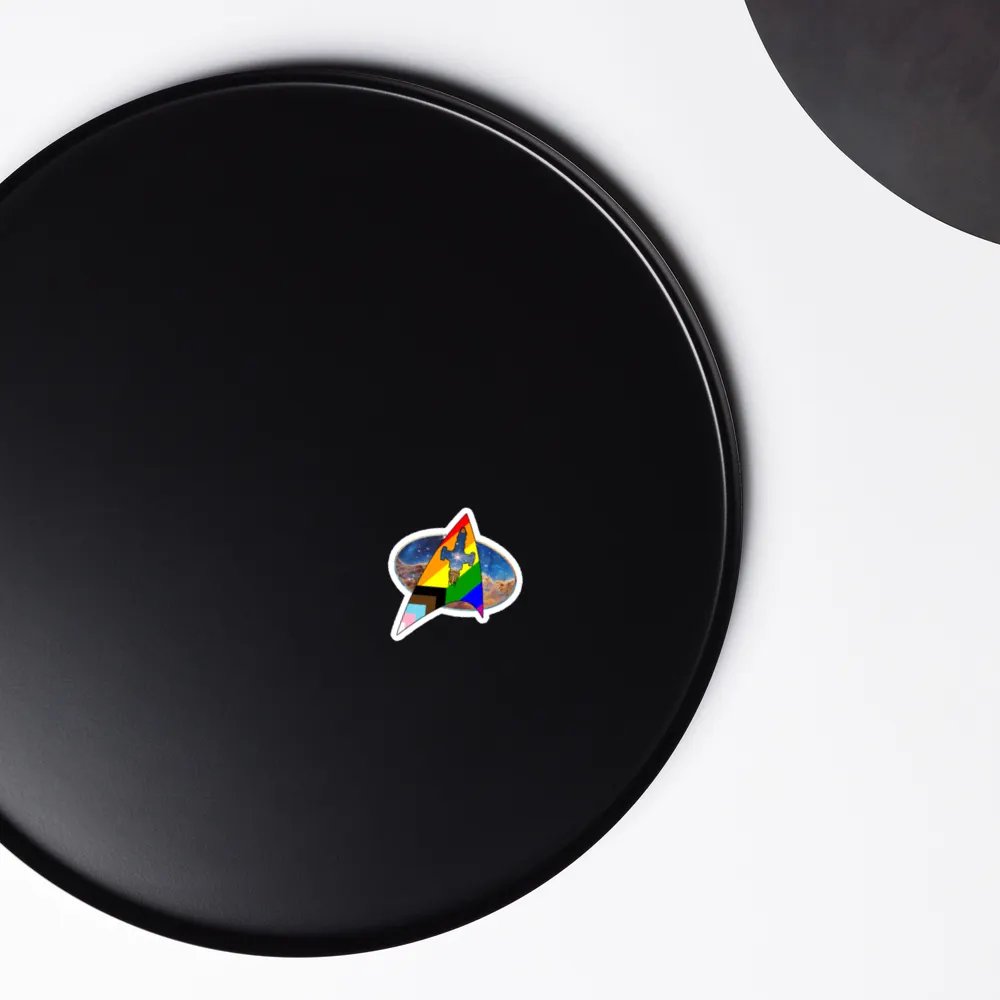 Cosmic Prism Die-Cut Magnets product image (4)