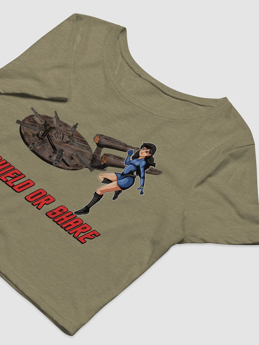 Ladies' Crop - Shield or Share! product image (3)