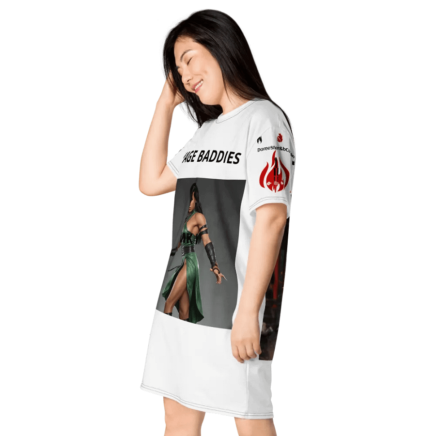LET GET COOKIN SAVAGE BADDIE DT SHIRT DRESS product image (4)