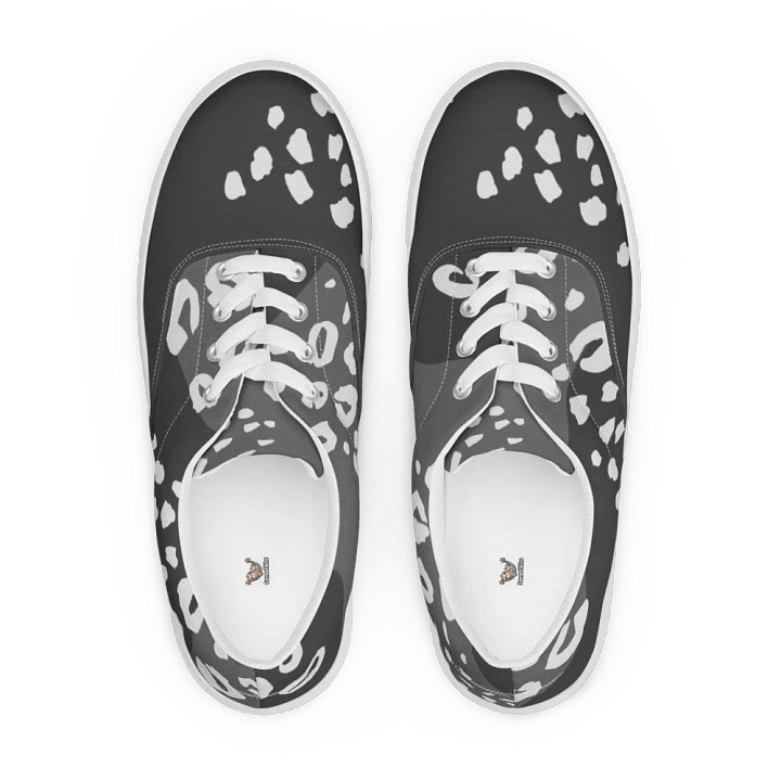 Organic Grey Leopard Print Canvas Shoes product image (2)
