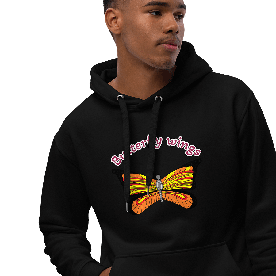 Mechanical Butterfly Wings Eco Hoodie product image (6)