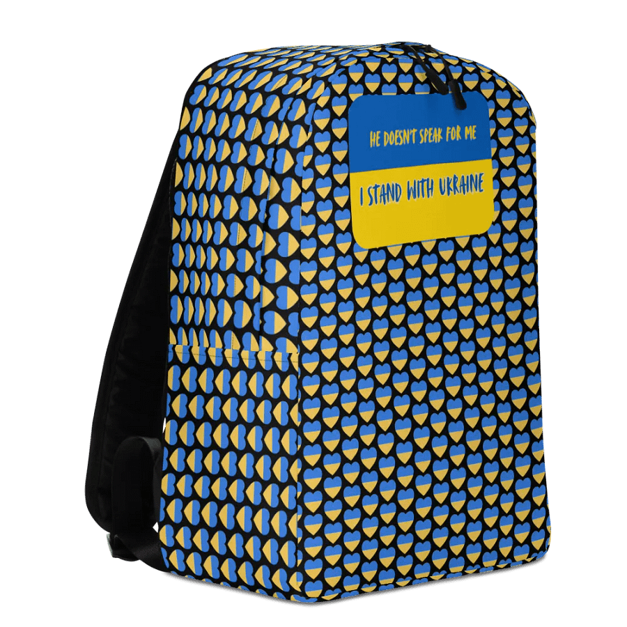 Resistors, Doesn't Speak for Me, Patterned Black Backpack product image (3)