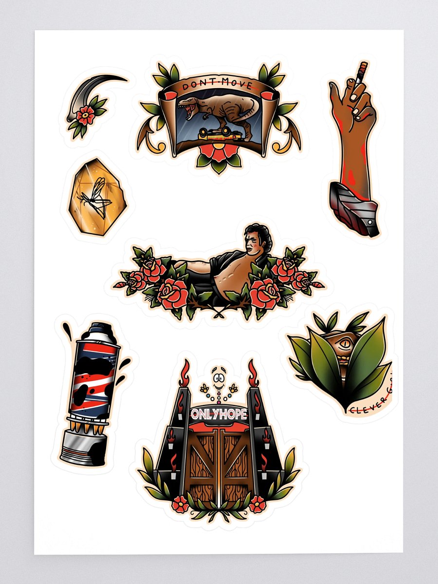 Jurassic Flash - Sticker Sheet product image (3)
