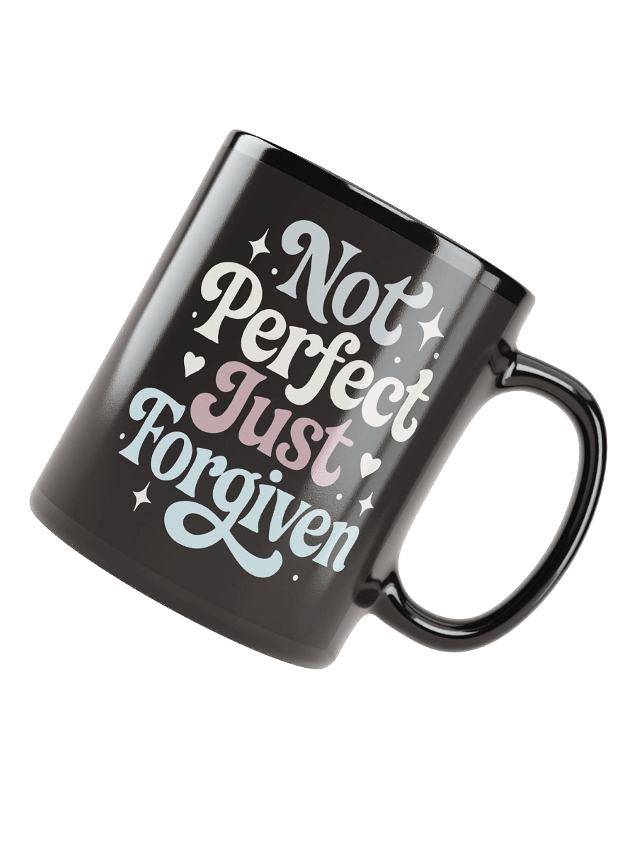 Not Perfect Just Forgiven Retro Christian Design product image (8)