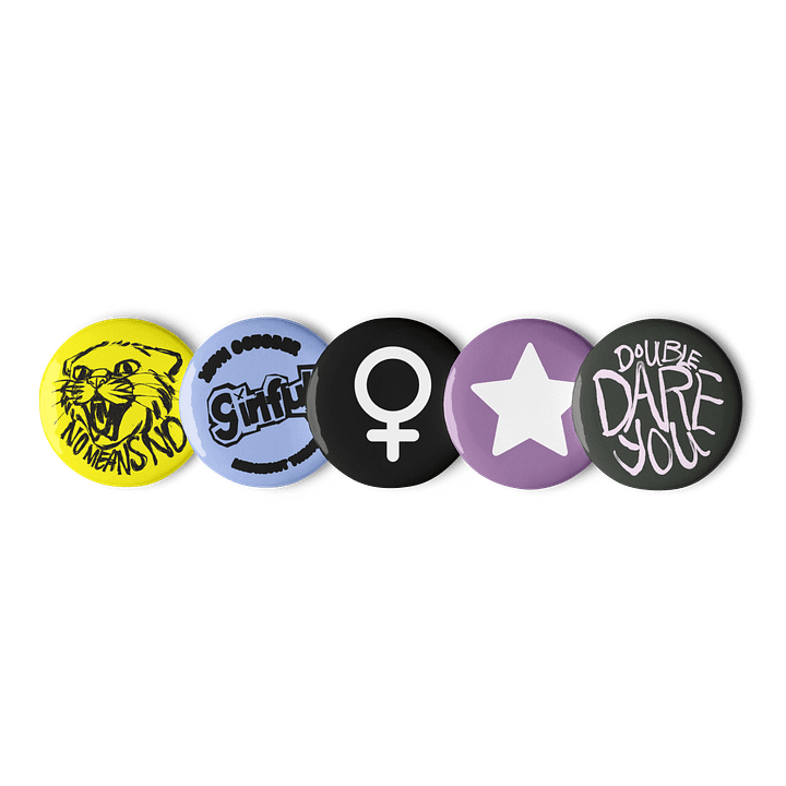 Lost Records: Bloom and Rage Pin Badges (Set 4) product image (2)