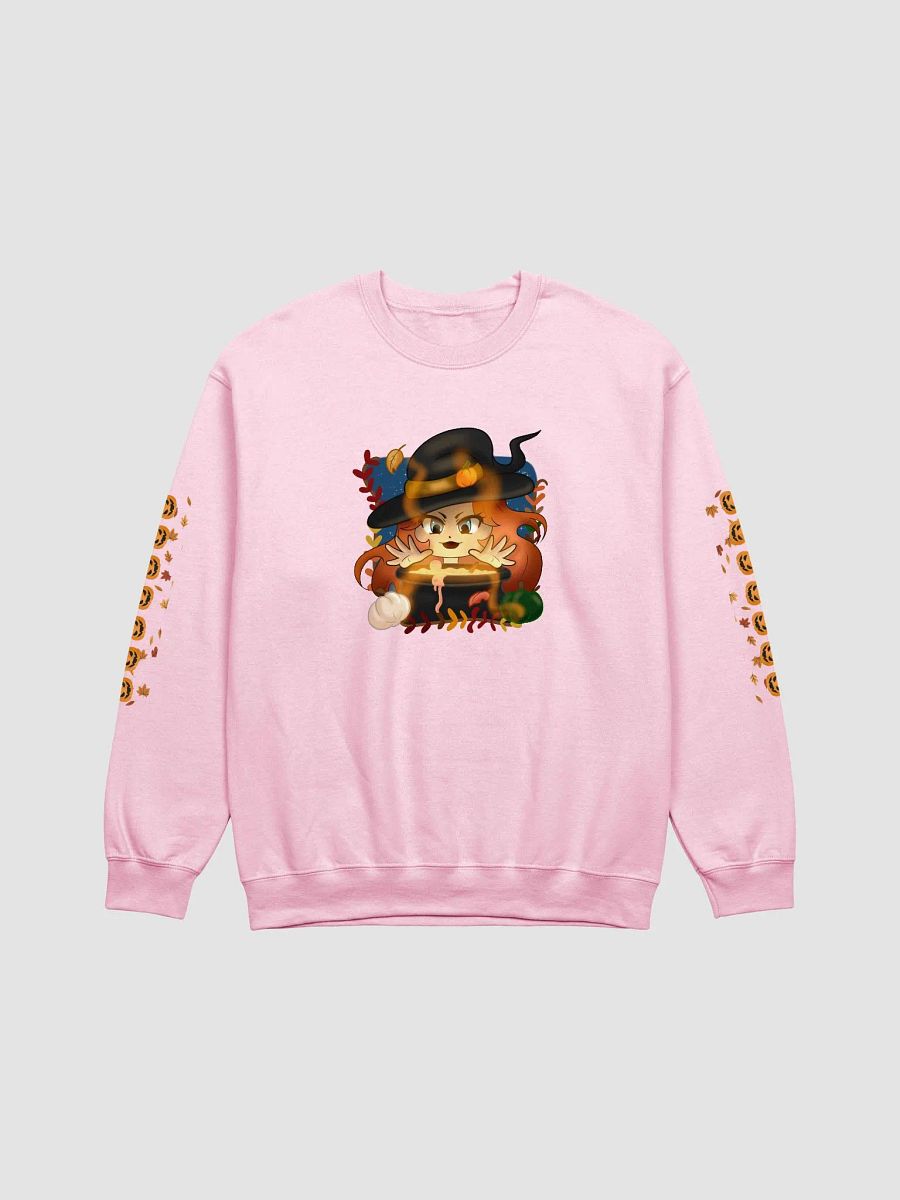 Pumpkin Witch Panda Sweatshirt product image (1)