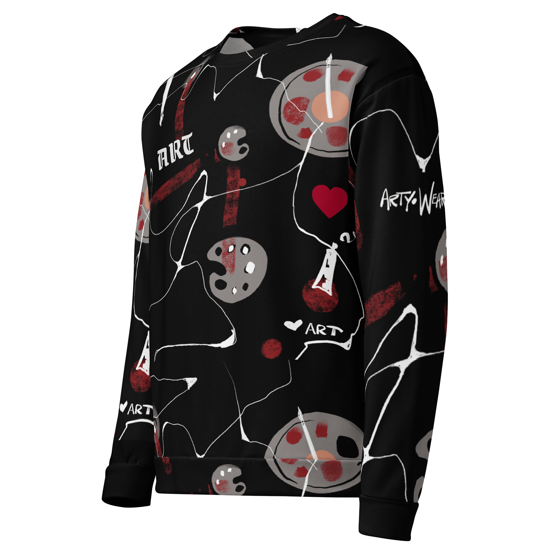 ScribbleWear 'Follow Your Art' Unisex Art Sweatshirt product image (3)