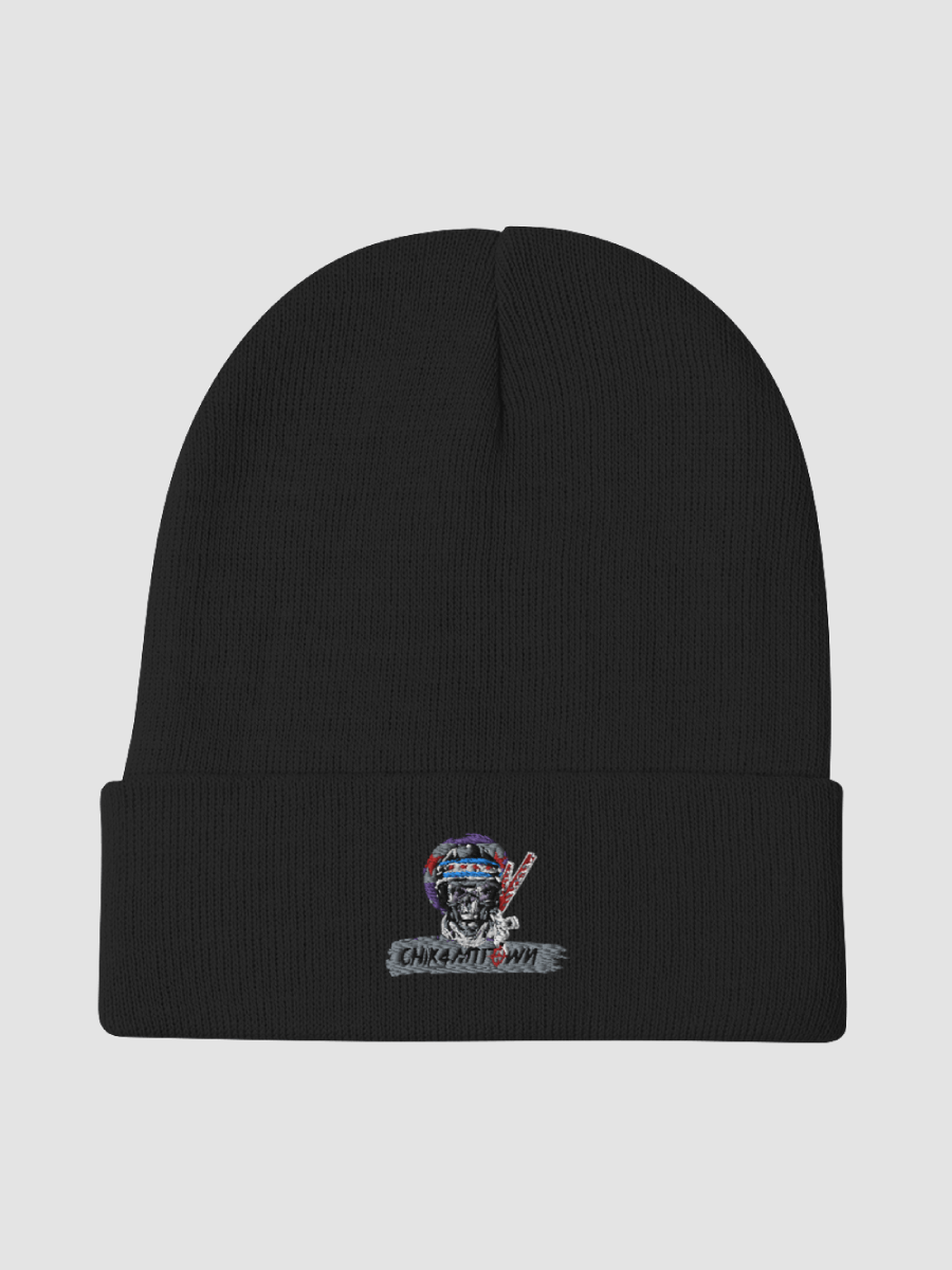 [chikamigear] Embroidered Beanie product image (1)