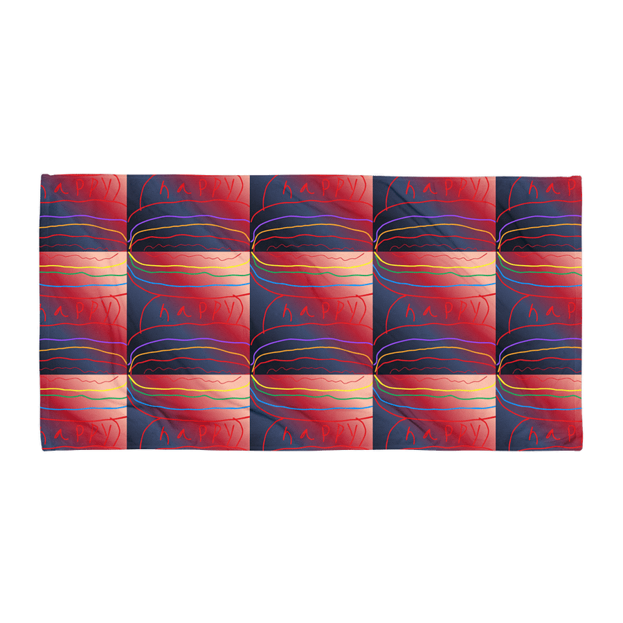Sublimated Towel happy6622 product image (1)
