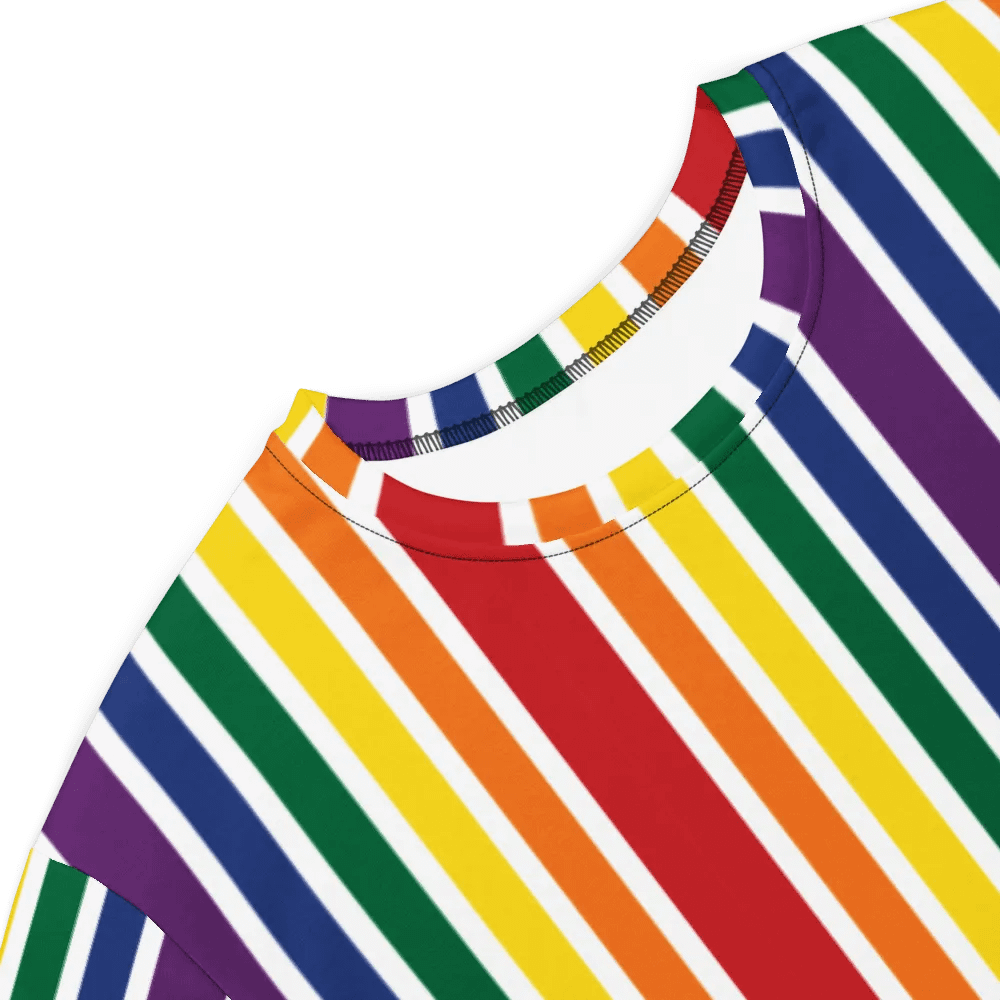 Rainbow Stripe T Shirt Dress product image (2)