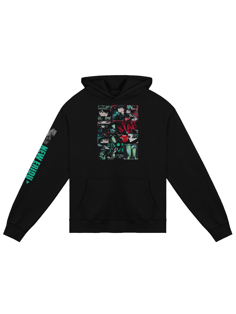 3 PRINT Premium Oversized Heavyweight Hoodie Jane Doe STAB! Zenless Zone Zero Design product image (1)