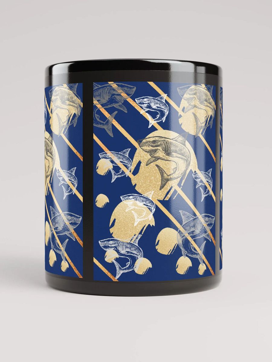 JoBeth Nautical ⚓ Black Glossy Mug product image (9)