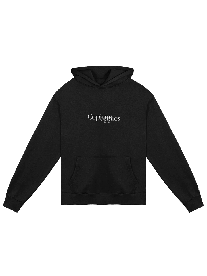 Copium Poppies Embroidered Oversize Hoodie product image (1)