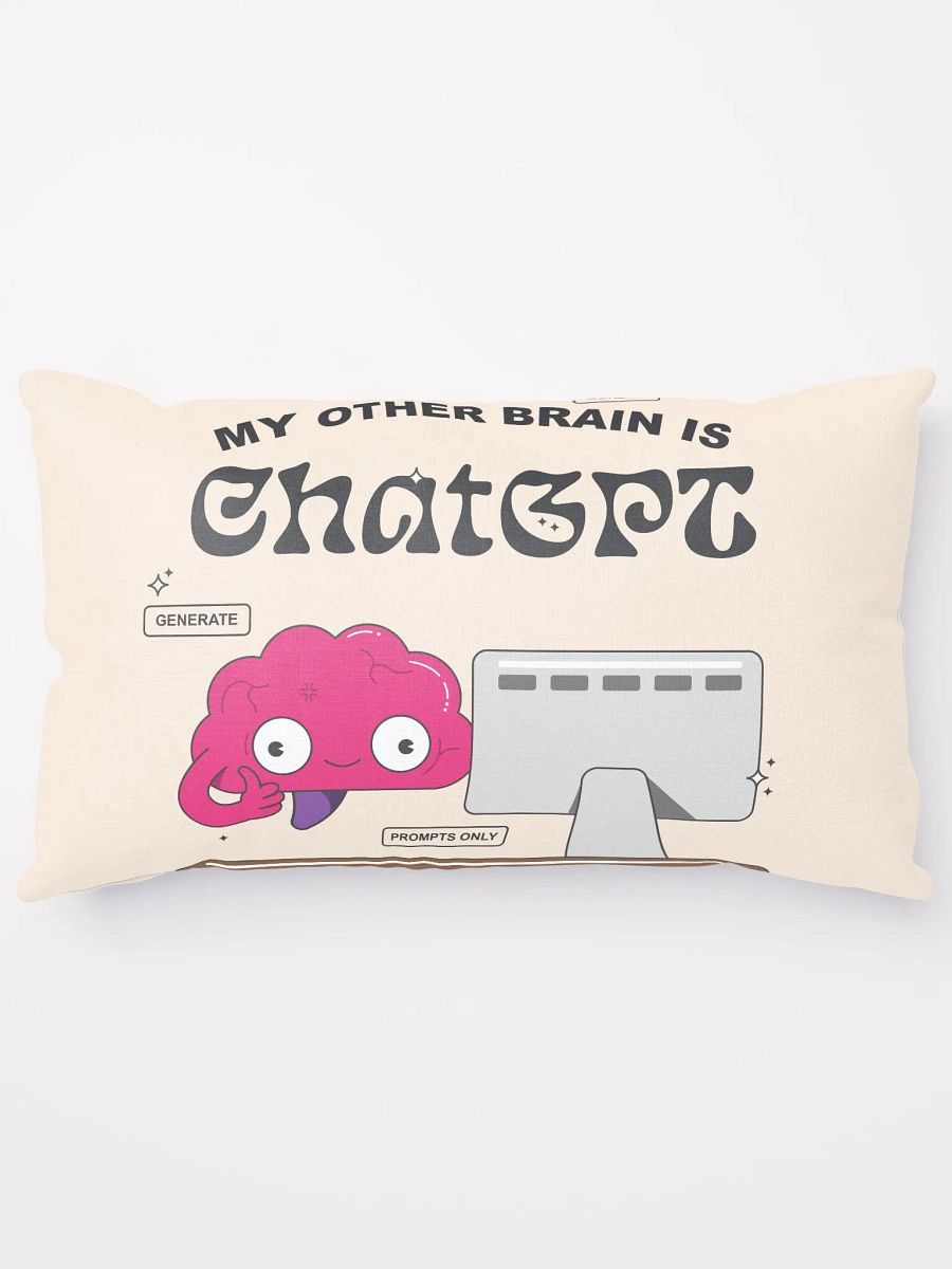 My Other Brain is ChatGPT Pillow product image (13)