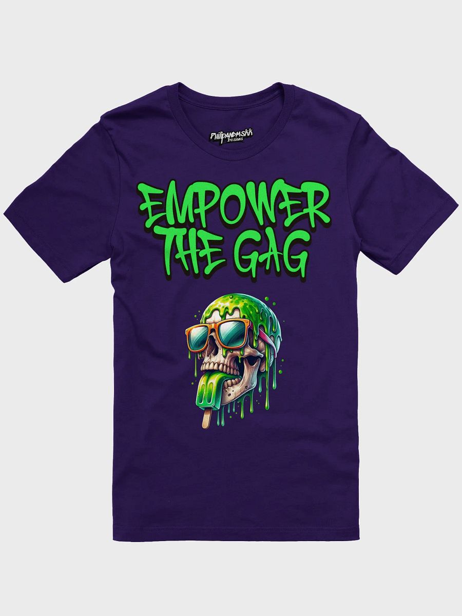 Neon Skull Slime T-Shirt product image (2)