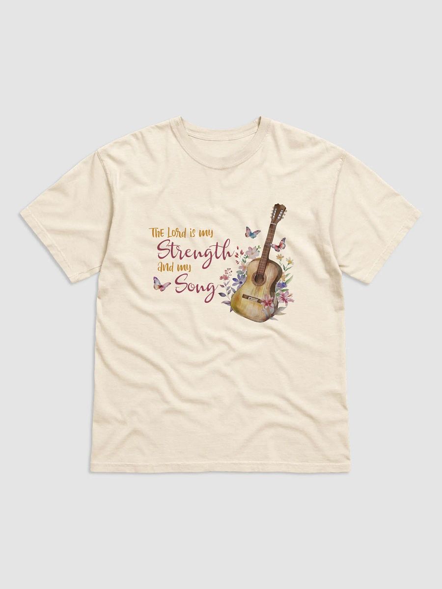 The Lord is my strength and my song T-shirt product image (4)