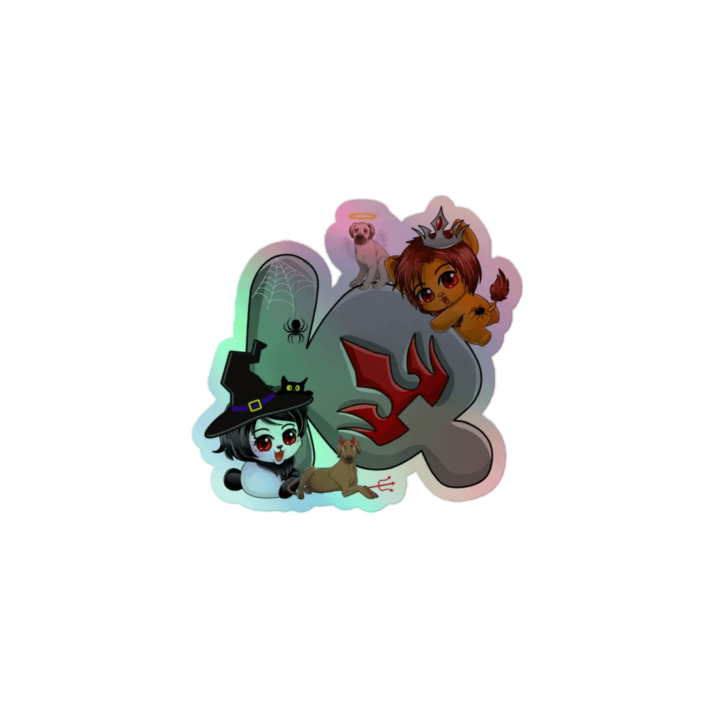 Logo Holographic Sticker - Halloween 2024 product image (1)
