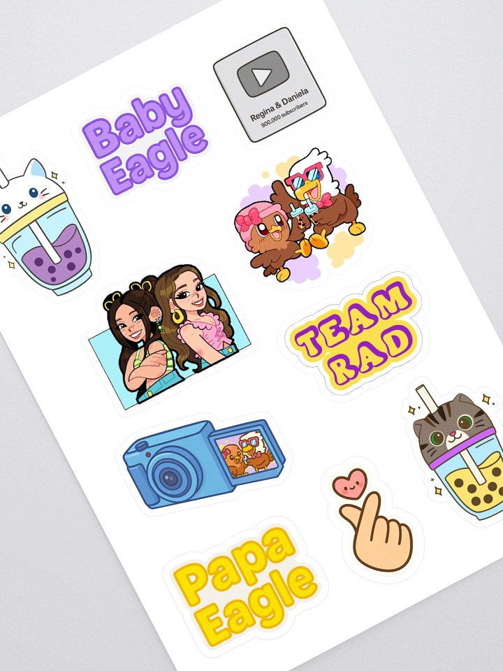 R&D Sticker Sheet product image (1)