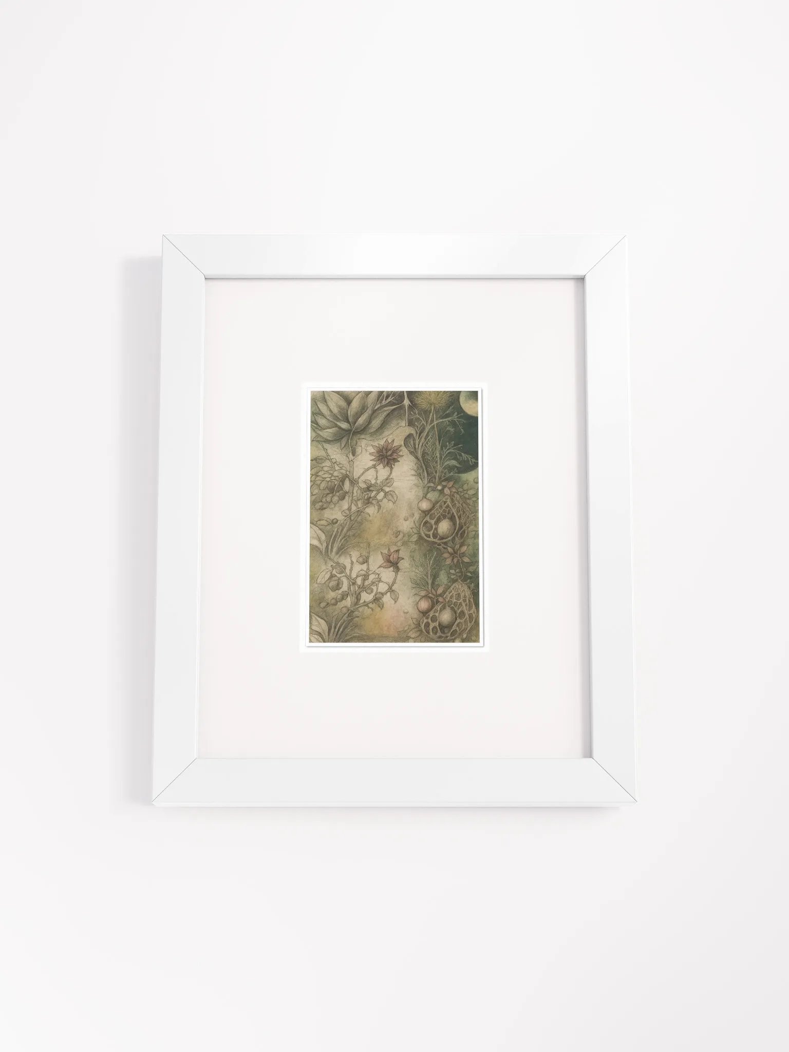 The Secret Garden Sketchbook Artprint Framed product image (1)