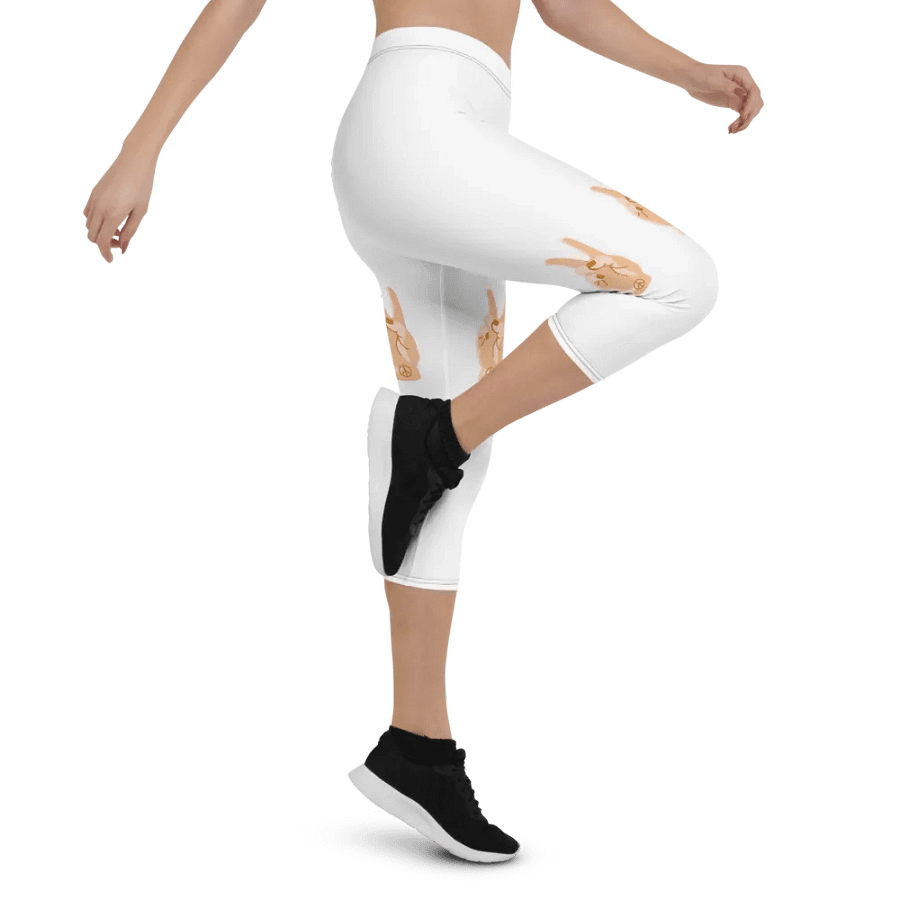 Peace Capri Leggings product image (5)