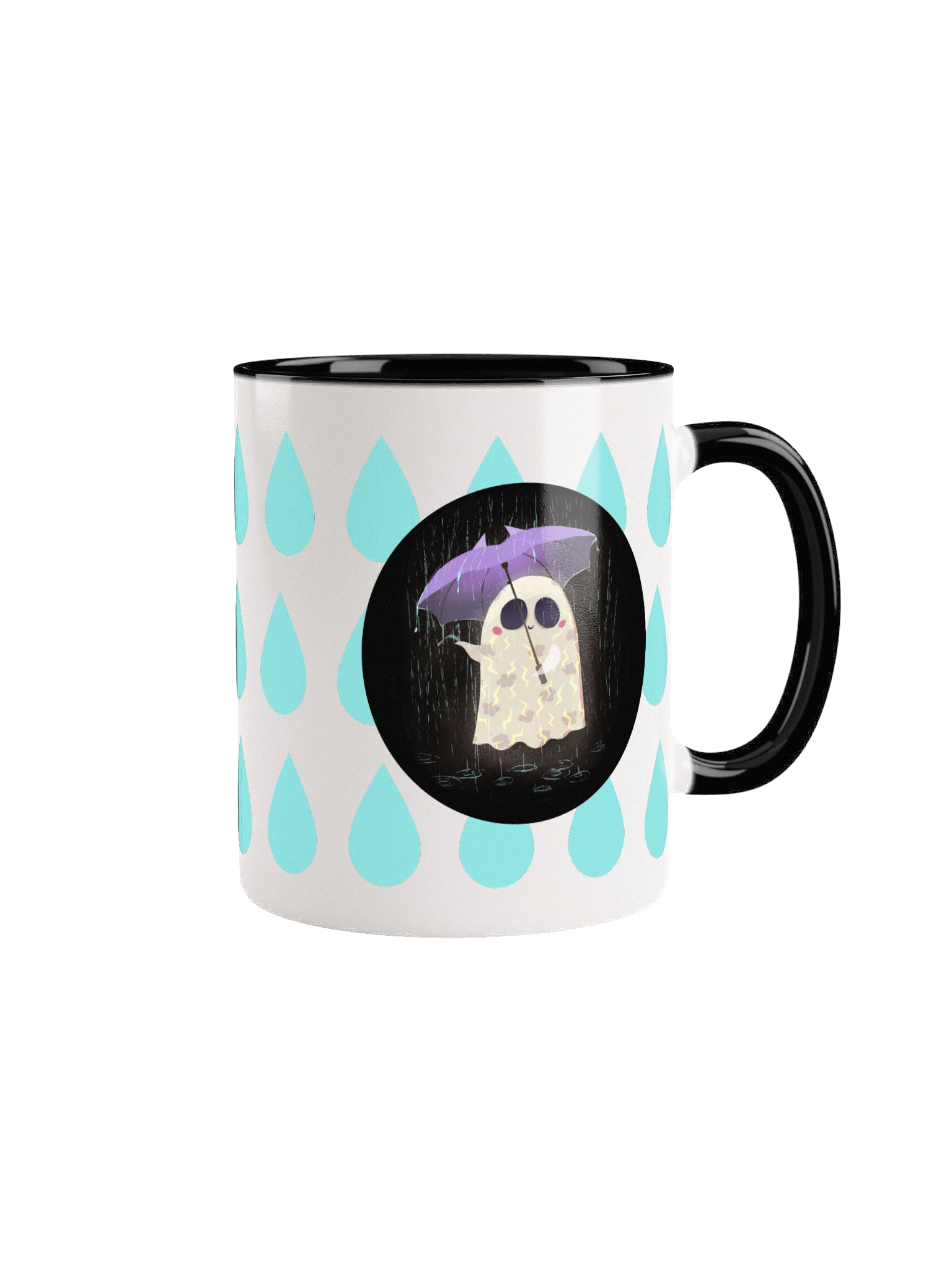 Little Ghost in the Rain - Ceramic Mug product image (7)