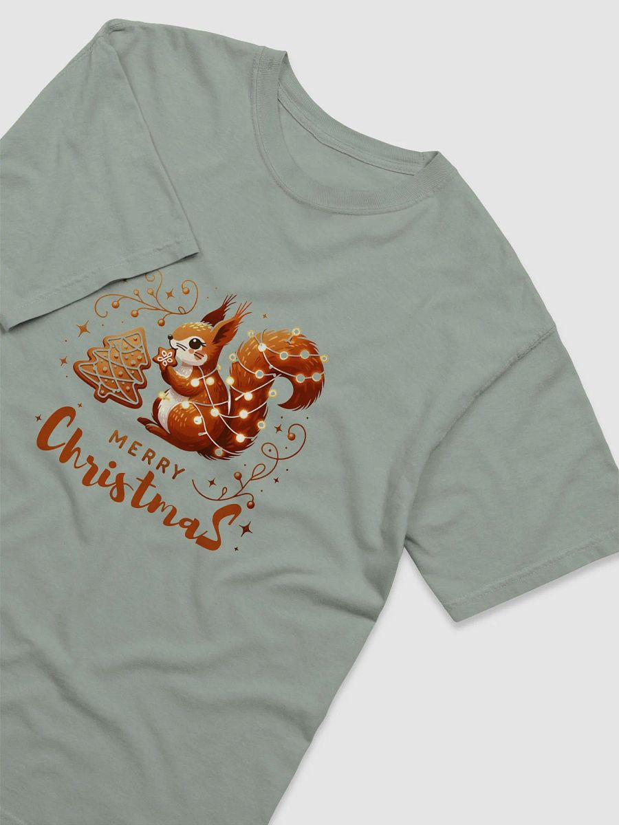 Merry Christmas Squirrel Light Tee product image (20)