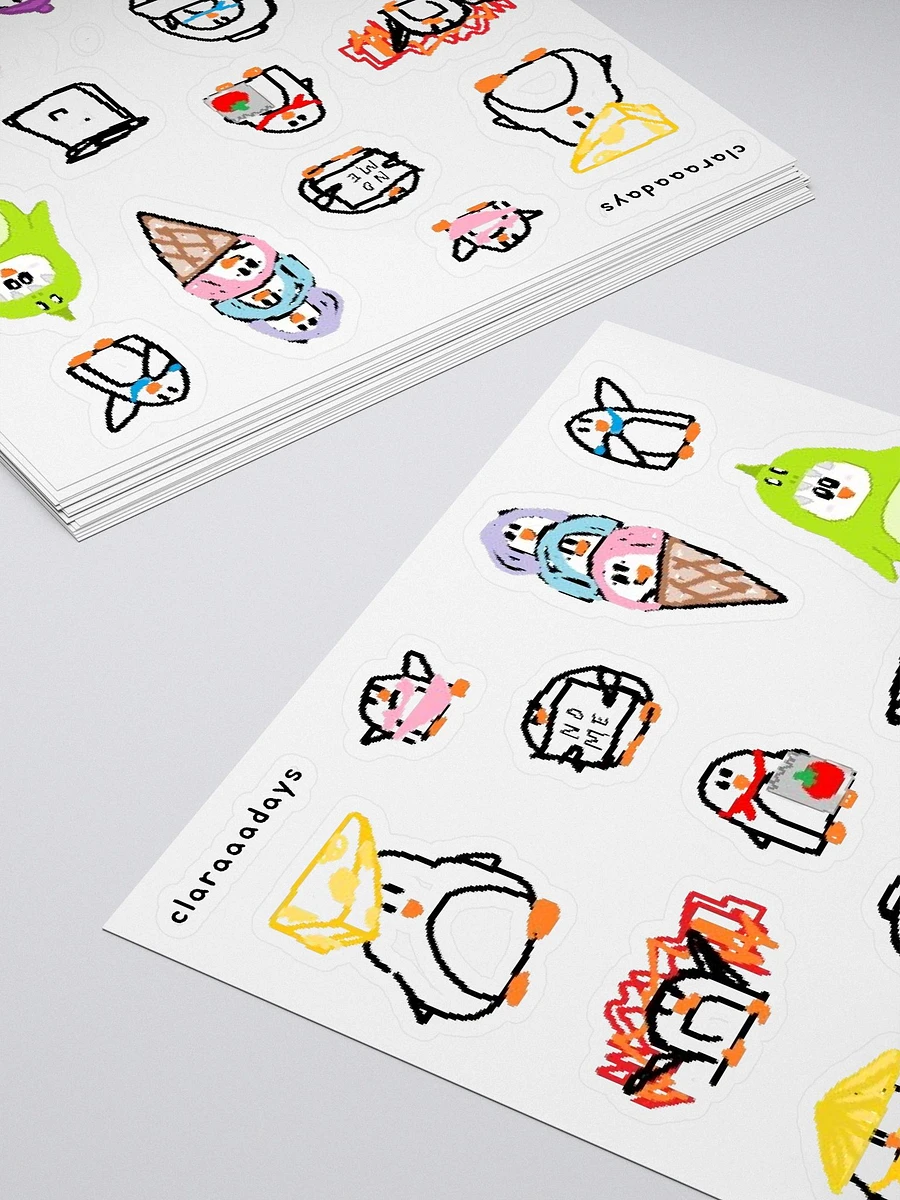 Emote Doodles Sticker Sheet product image (4)