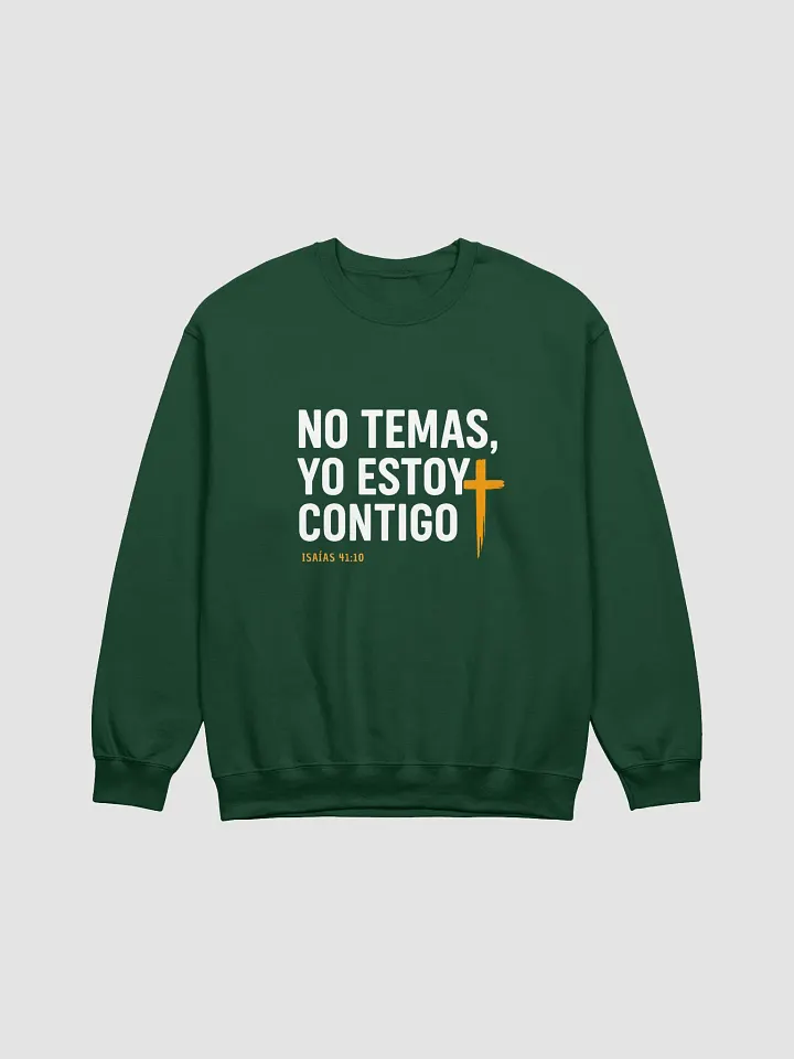 Sudadera Unisex Cuello Redondo | No temas yo estoy contigo product image (25)