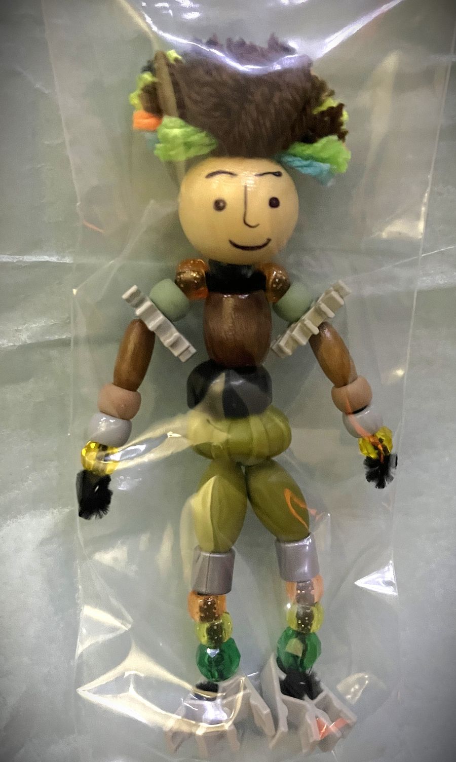 Steampunk Build A Bead Folk ~Boy Kit product image (4)