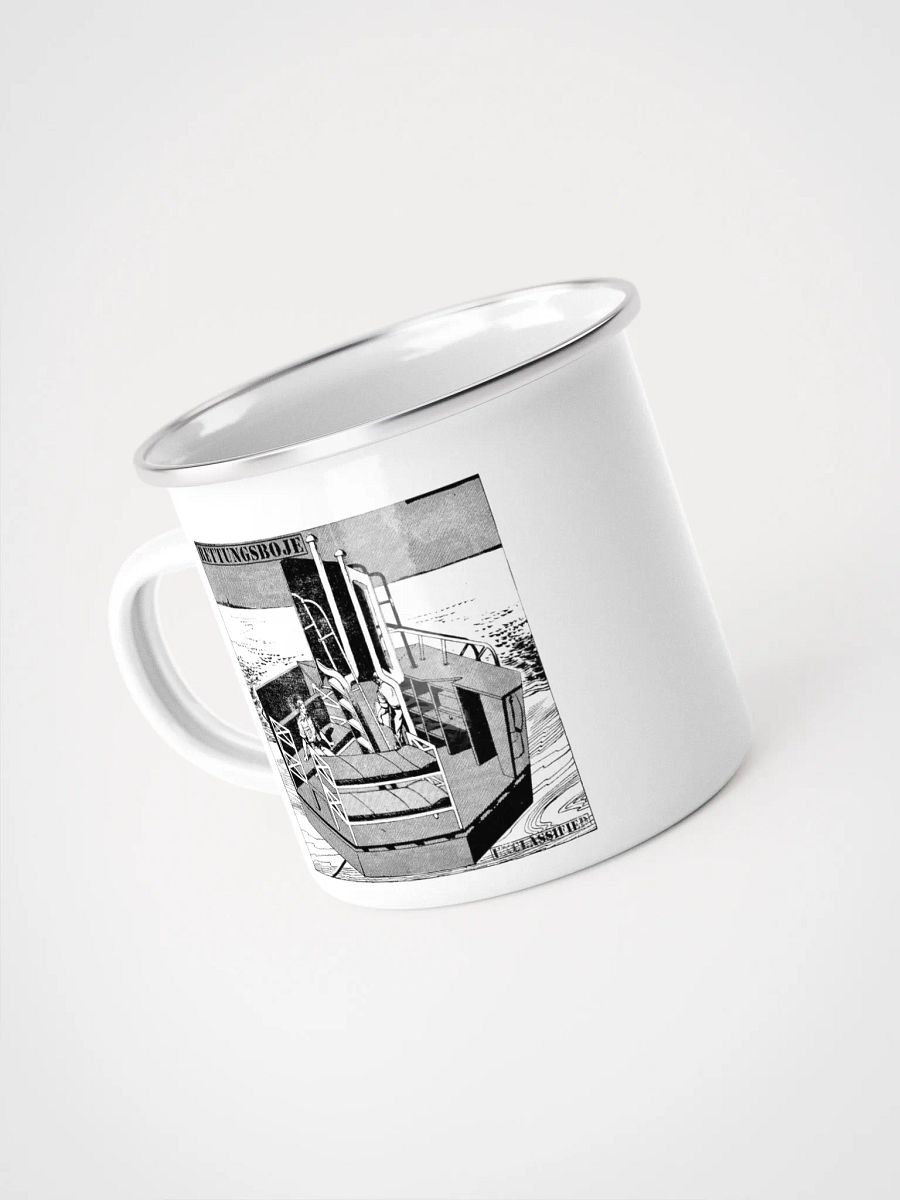 Rettungsboje Identification Enamel Mug product image (4)
