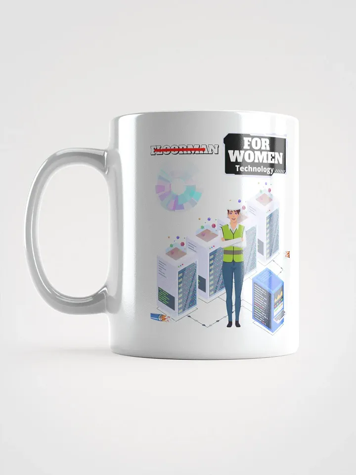 For Women Technology Inspirational White Mug product image (2)