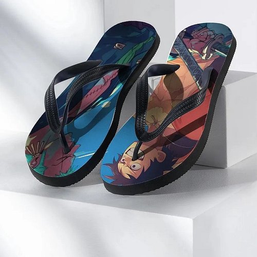 SANDALIAS LUFFY-ZORO 😱❗️

Sandalias para el verano con imagen del duo de Luffy y Zoro de One Piece para estar cómodos donde q...